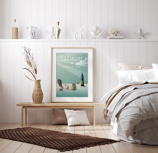 Carte postale Bretagne Havre de paix