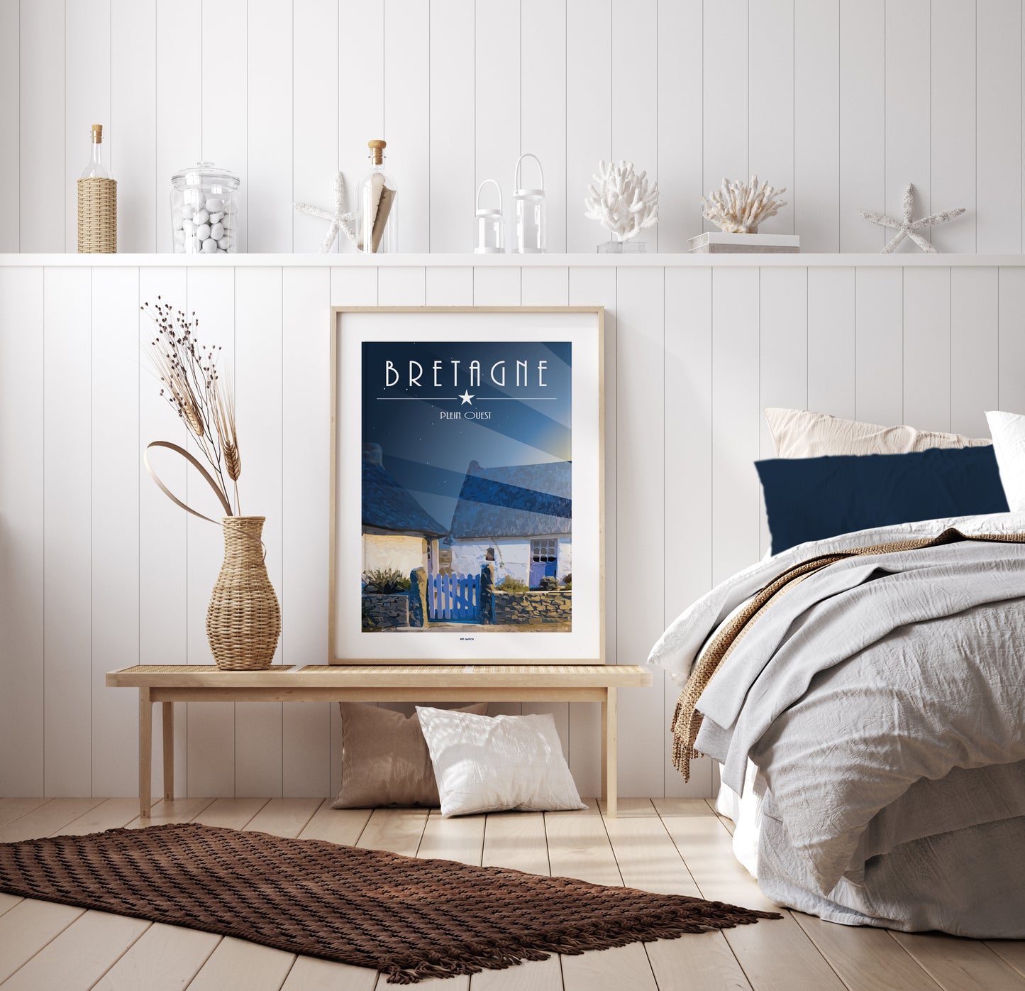 Carte postale Bretagne Plein Ouest