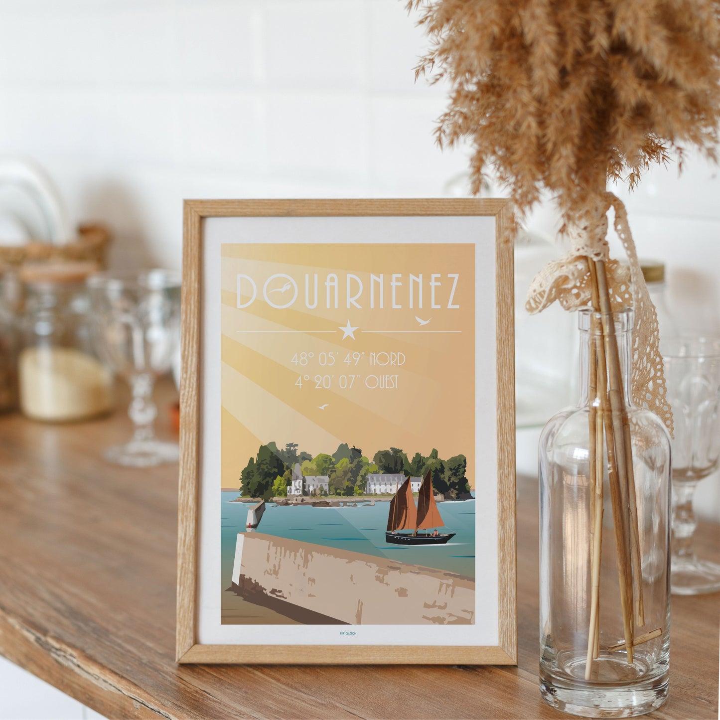 Carte postale Douarnenez