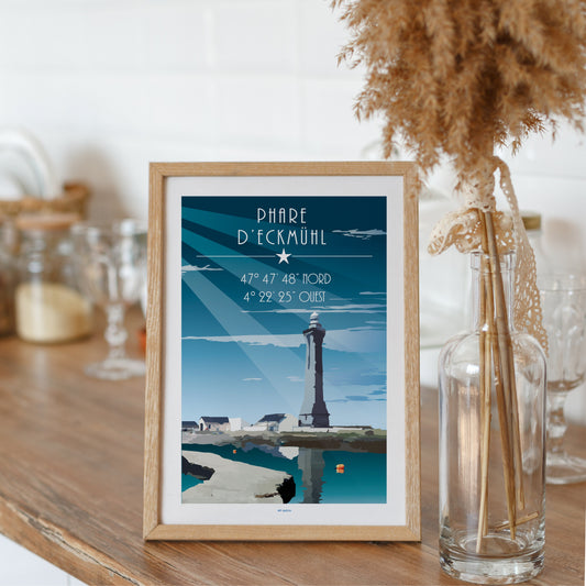 Carte postale Phare d'Eckmül