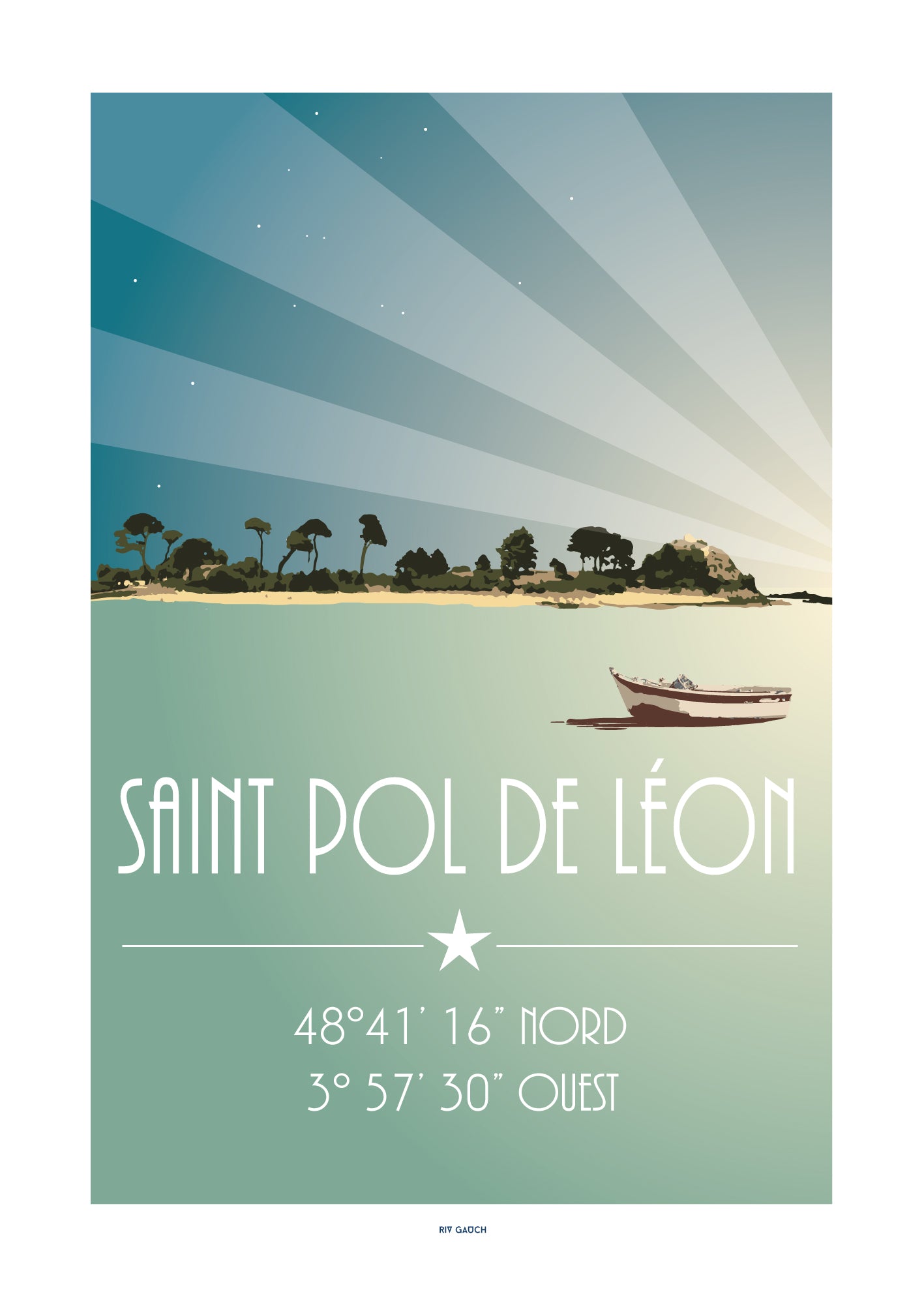 Carte postale Saint Pol de Léon